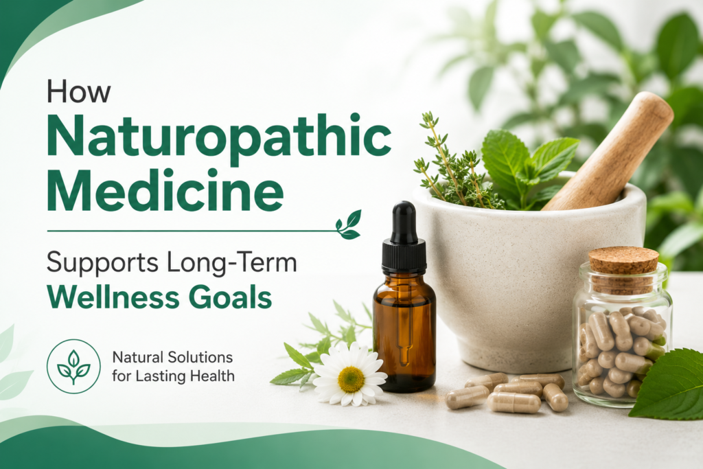How Naturopathic Medicine Supports Long Term Wellness Goals