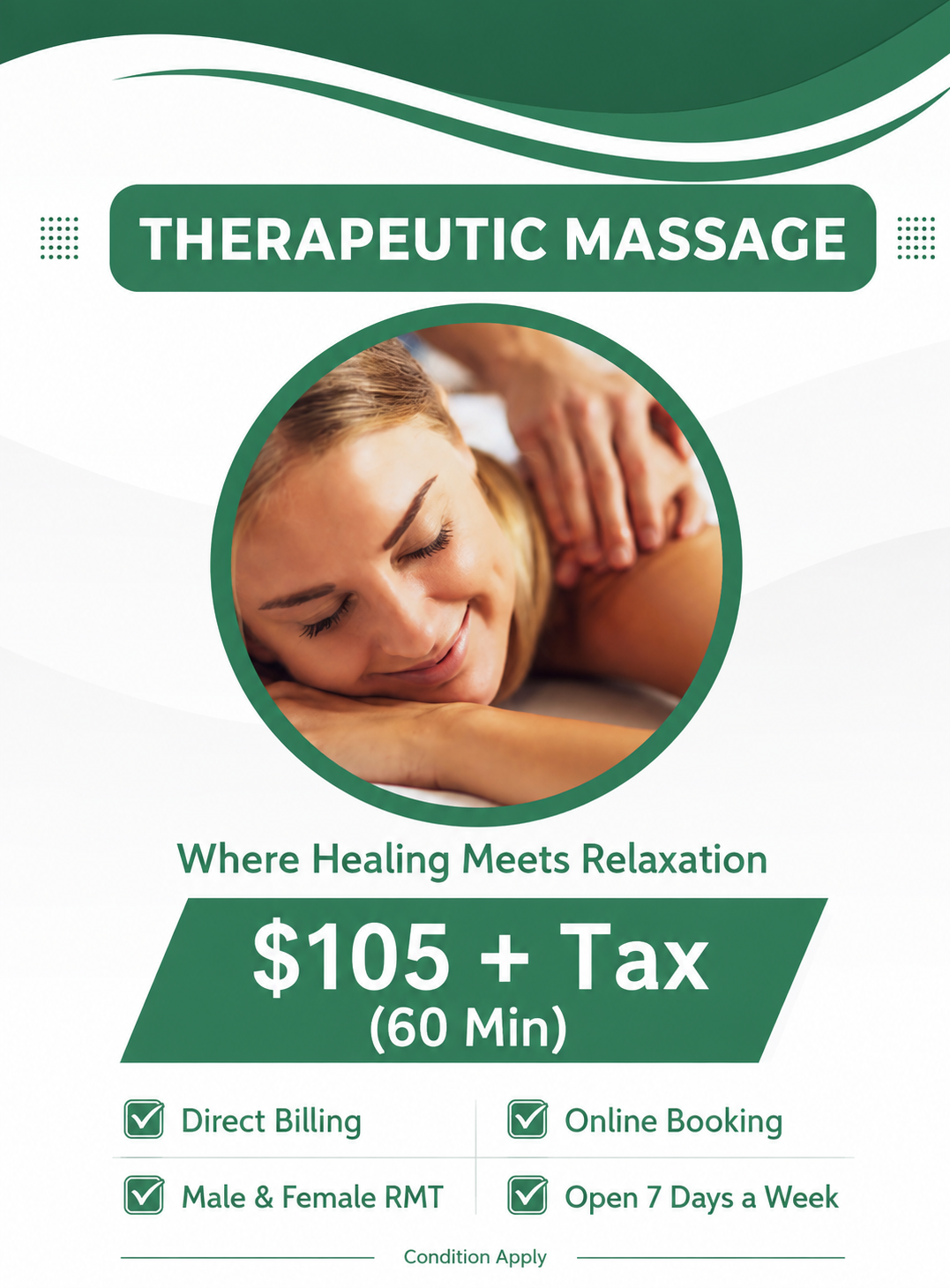 Therapeutic Massage in Oshawa mobile